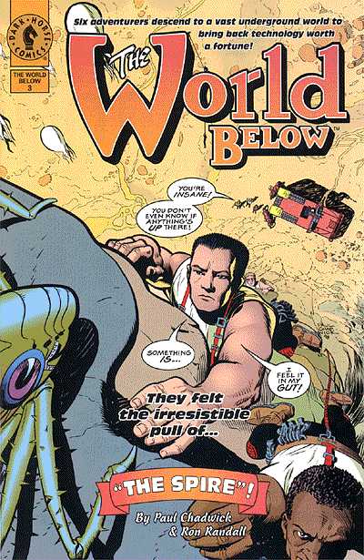Cover for The World Below #3 (98-389)