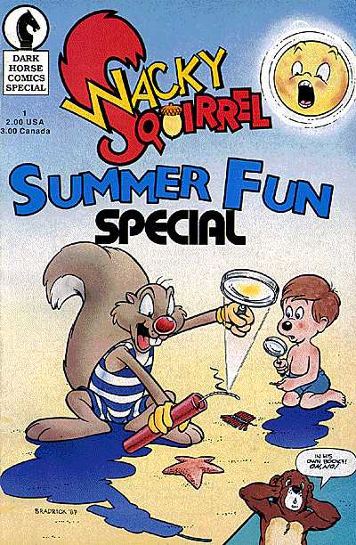 Cover for Wacky Squirrel Summer Fun Special (90-048)