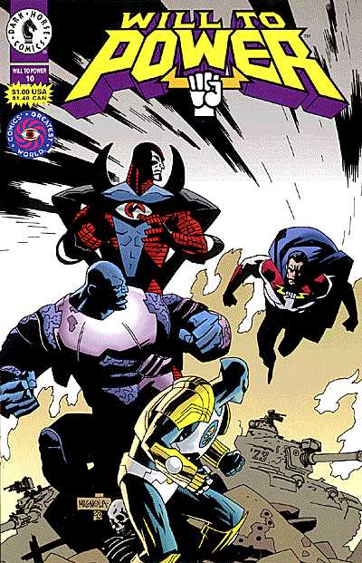 Cover for Will to Power #10 (93-616)