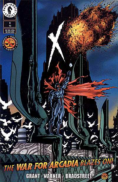 Cover for X #10 (93-508)