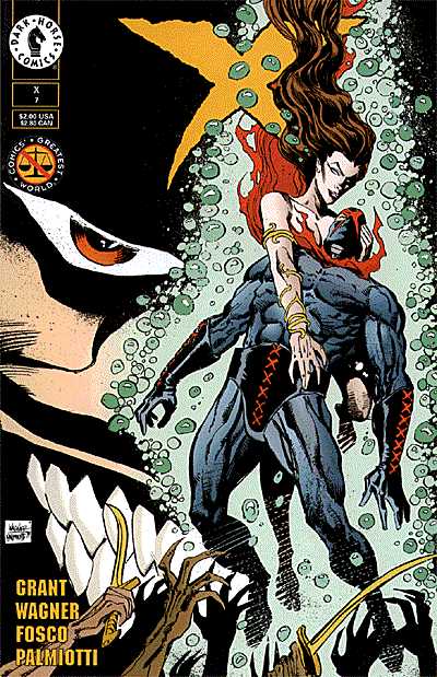 Cover for X #7 (93-458)