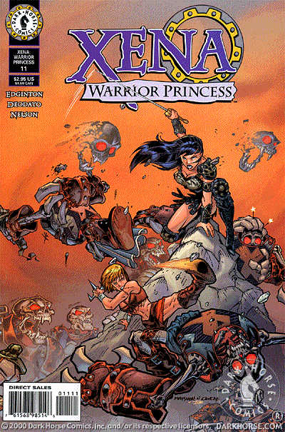Cover for Xena: Warrior Princess #11 (99-447)