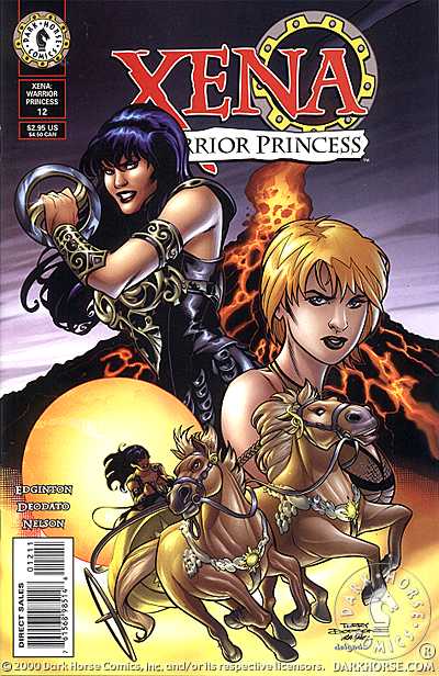 Cover for Xena: Warrior Princess #12 (99-451)