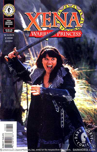 Cover for Xena: Warrior Princess #8 (photo cover) (99-432)