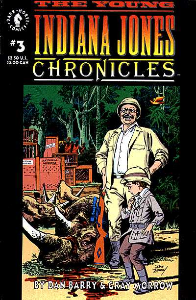 Cover for The Young Indiana Jones Chronicles #3 (92-047)