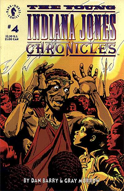 Cover for The Young Indiana Jones Chronicles #4 (92-063)