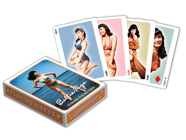 Cover for Bettie Page Playing Cards (10-159)