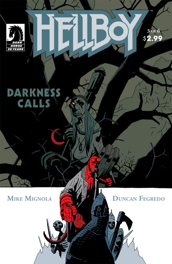 Cover for Hellboy: Darkness Calls #3 (10-361)