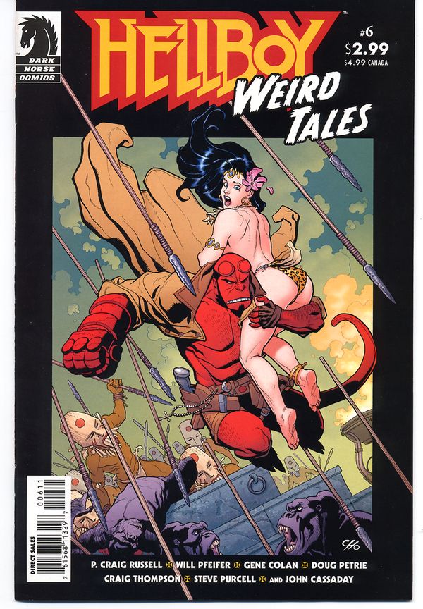 Cover for Hellboy: Weird Tales #6 (12-472)