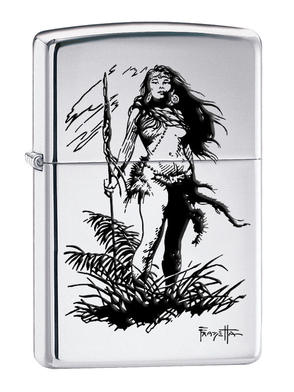 Cover for Frank Frazetta Warrior Woman Zippo® Lighter (12-730)