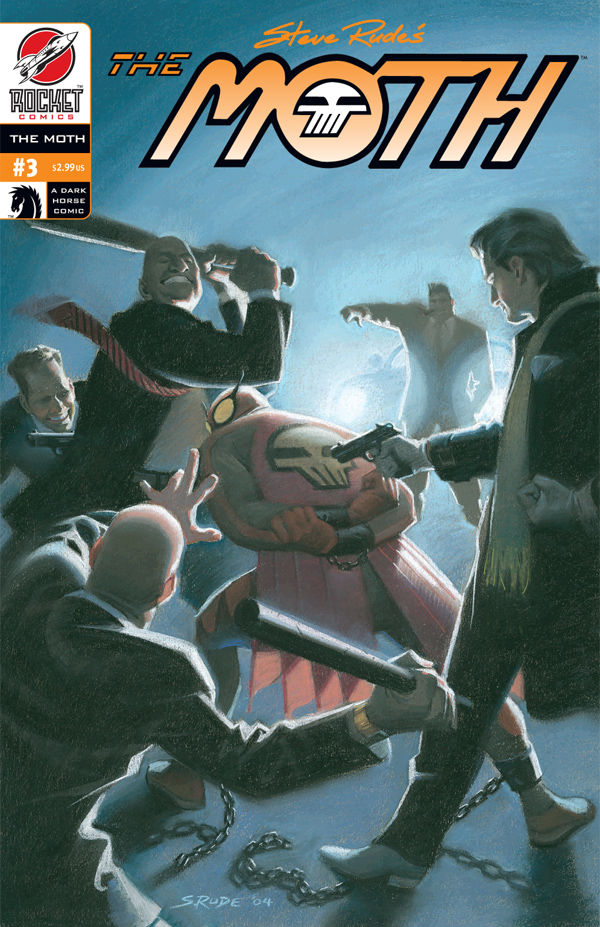 Cover for Steve Rude's The Moth #3 (13-151)