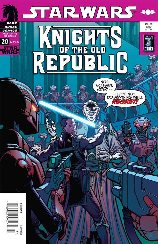 Cover for Star Wars: Knights of the Old Republic #20 (13-478)