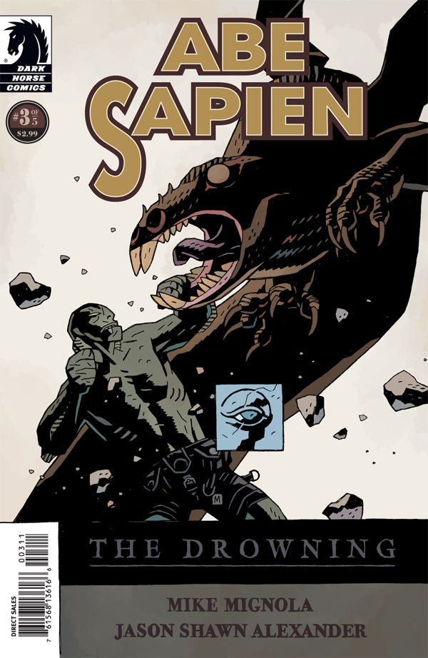 Cover for Abe Sapien: The Drowning #3 (13-618)