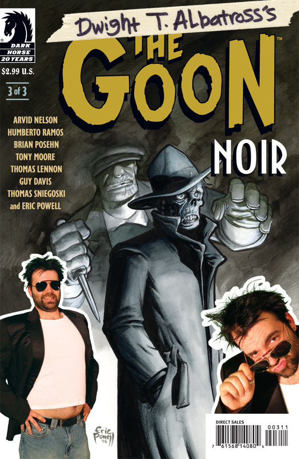 Cover for Dwight T. Albatross's The Goon Noir #3 (14-082)