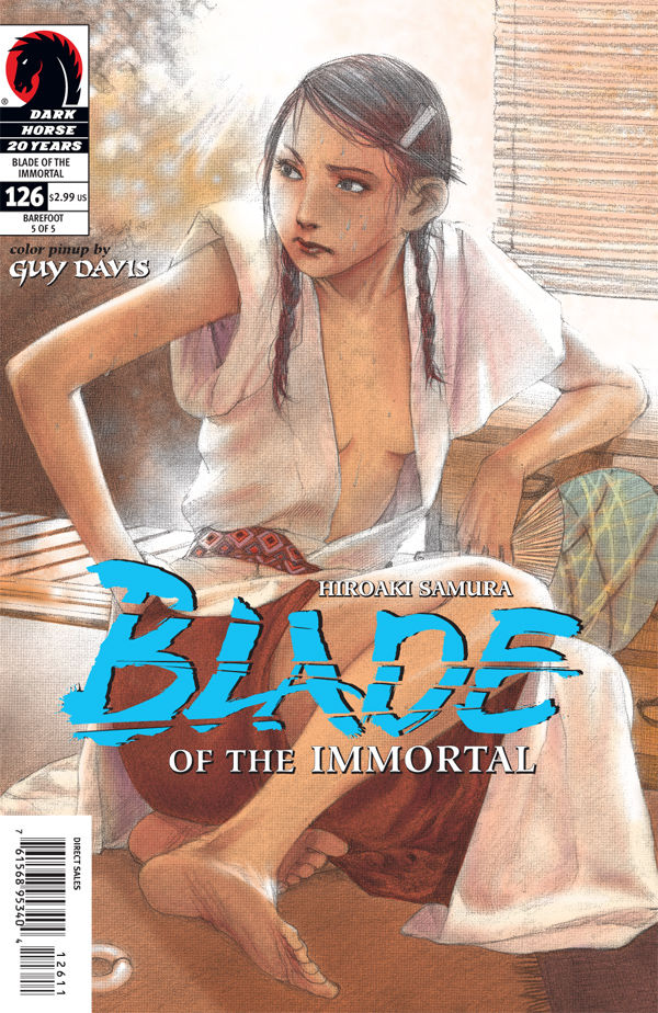 Cover for Blade of the Immortal #126: Barefoot part 5 (14-306)