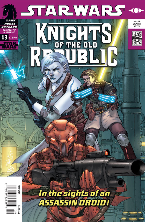 Cover for Star Wars: Knights of the Old Republic #13 (14-394)