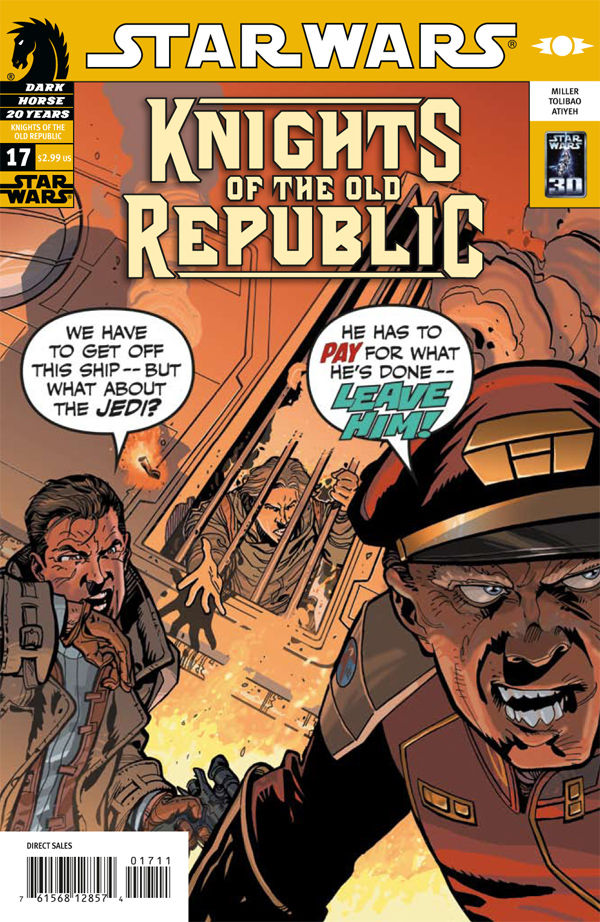 Cover for Star Wars: Knights of the Old Republic #17 (14-399)