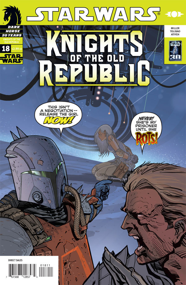 Cover for Star Wars: Knights of the Old Republic #18 (14-400)