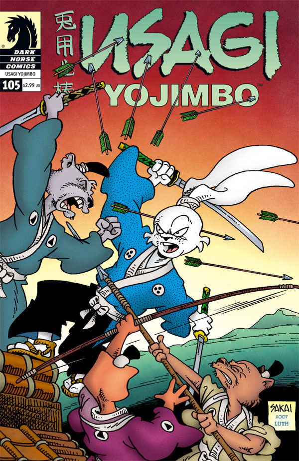 Cover for Usagi Yojimbo #105 (14-493)