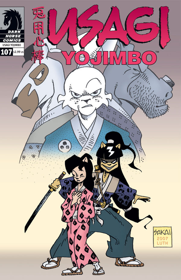 Cover for Usagi Yojimbo #107 (14-554)