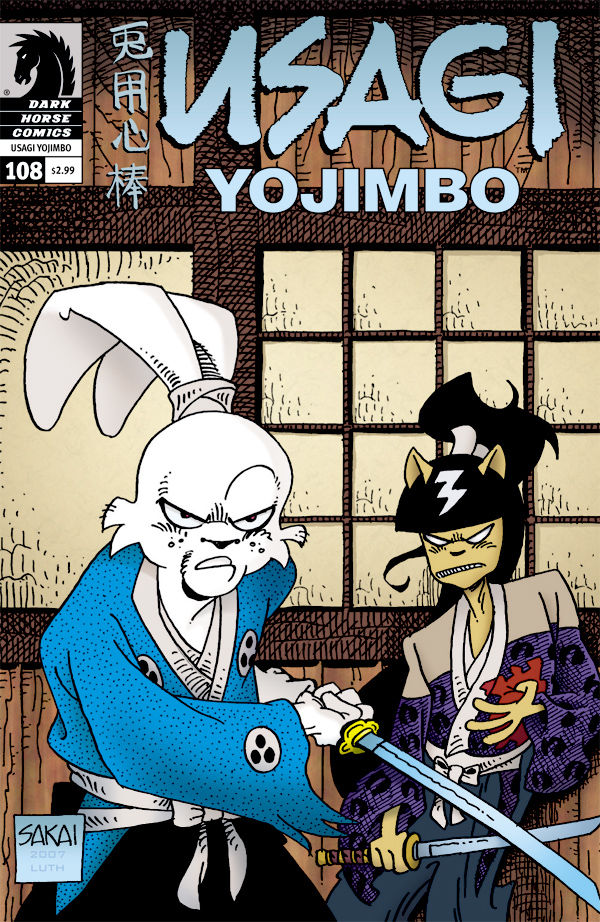 Cover for Usagi Yojimbo #108 (14-555)