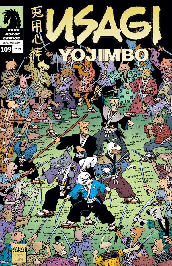 Cover for Usagi Yojimbo #109 (14-556)