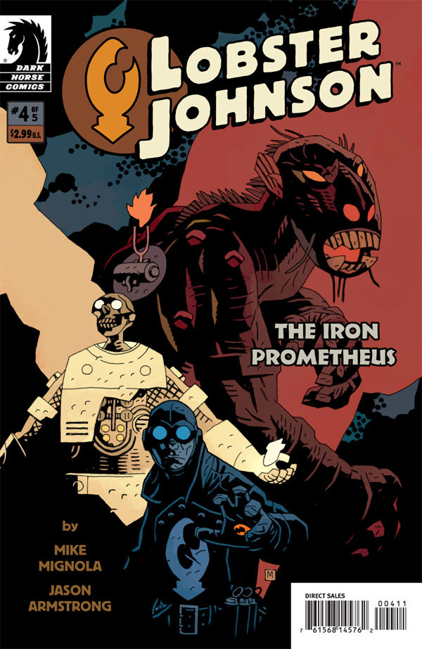 Cover for Lobster Johnson: The Iron Prometheus #4 (of 5) (14-579)