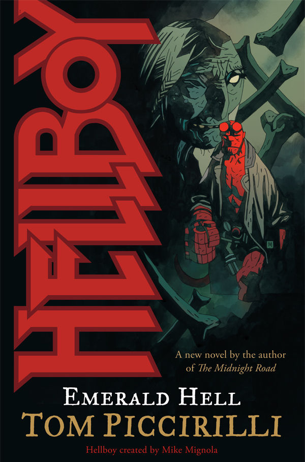 Cover for Hellboy: Emerald Hell (Novel) (14-742)