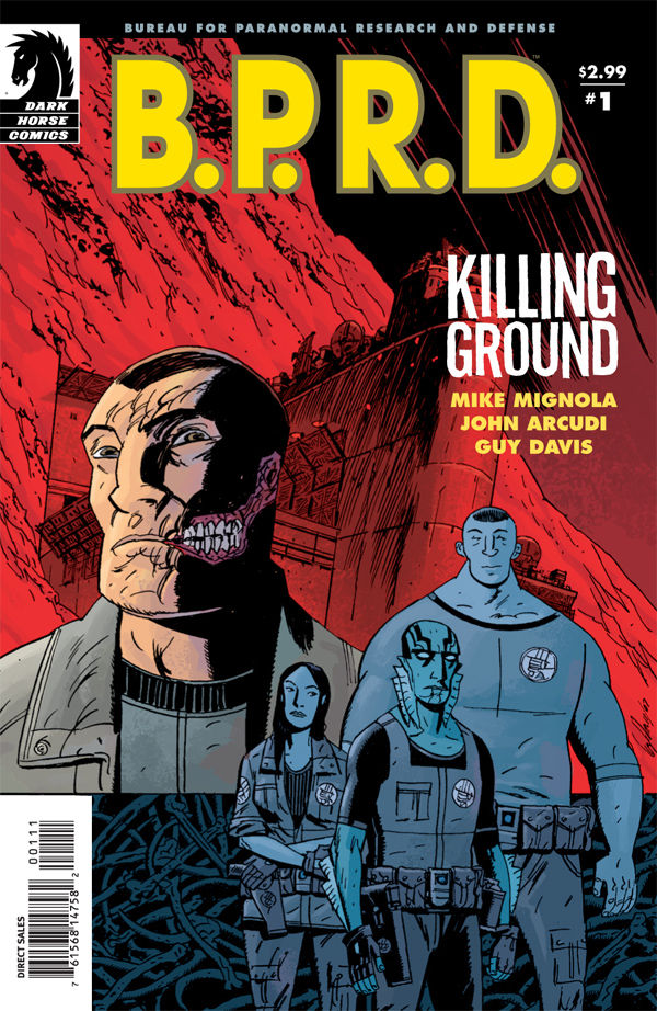 Cover for B.P.R.D.: Killing Ground #1 (14-758)