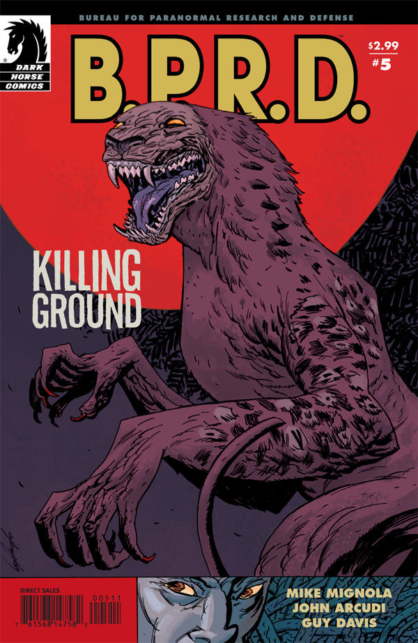 Cover for B.P.R.D.: Killing Ground #5 (14-763)