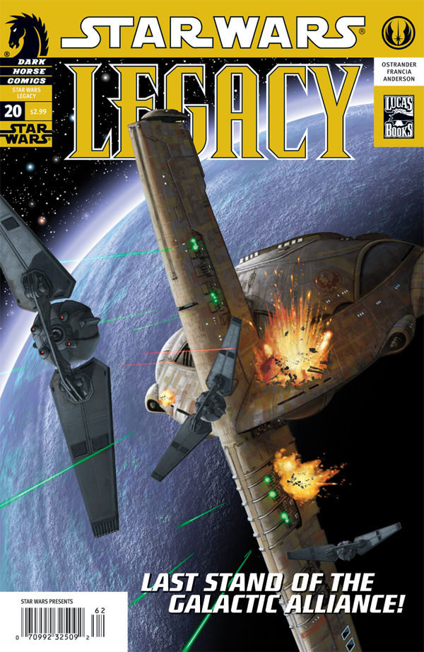 Cover for Star Wars: Legacy #20 (14-881)