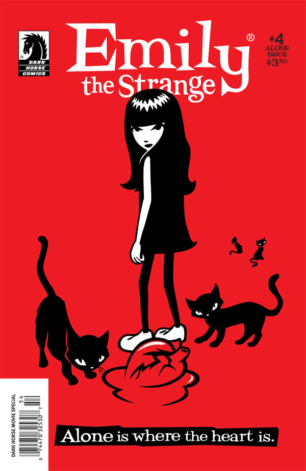 Cover for Emily the Strange #4: The Alone Issue (14-907)