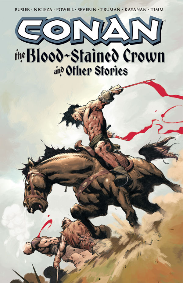 Cover for Conan: The Blood-Stained Crown and Other Stories TPB (15-088)