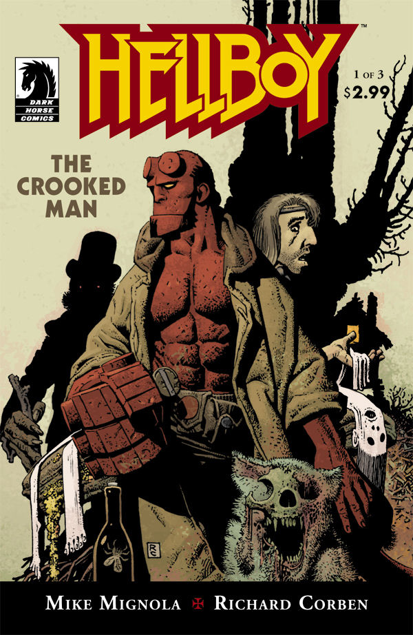 Cover for Hellboy: The Crooked Man #1 (15-119)