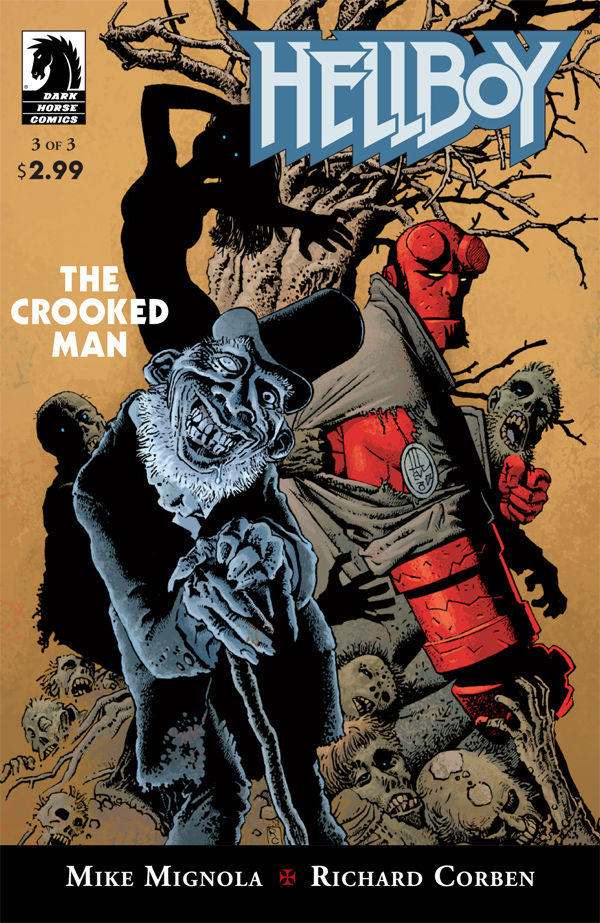 Cover for Hellboy: The Crooked Man #3 (15-121)
