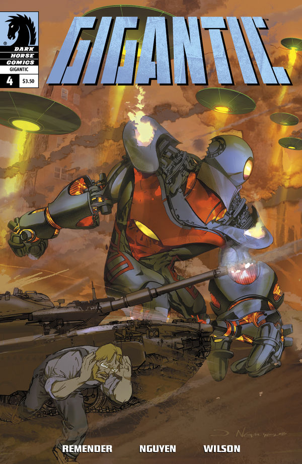 Cover for Gigantic #4 (15-163)