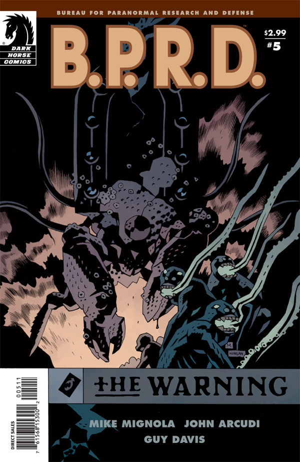 Cover for B.P.R.D.: The Warning #5 (15-304)