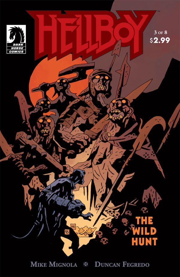 Cover for Hellboy: The Wild Hunt #3 (15-369)
