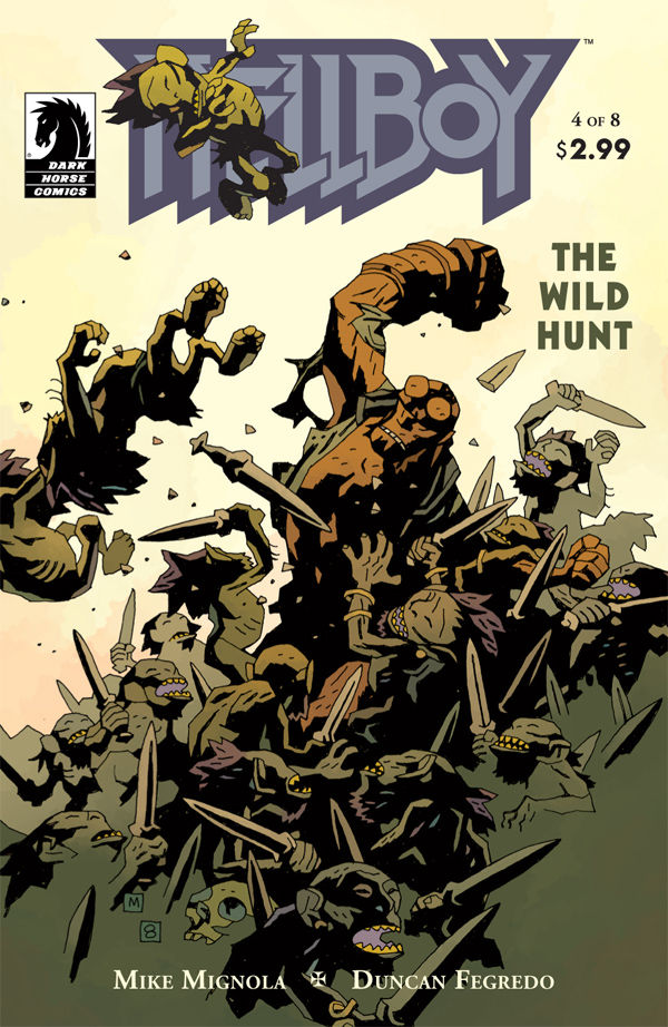 Cover for Hellboy: The Wild Hunt #4 (15-370)