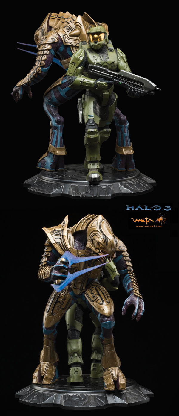 Cover for Weta Collectibles: Halo 3--Master Chief and Arbiter Statue (15-439)