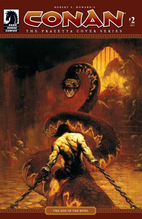 Cover for Robert E. Howard's Conan: The Frazetta Cover Series #2 (of 8) (15-486)