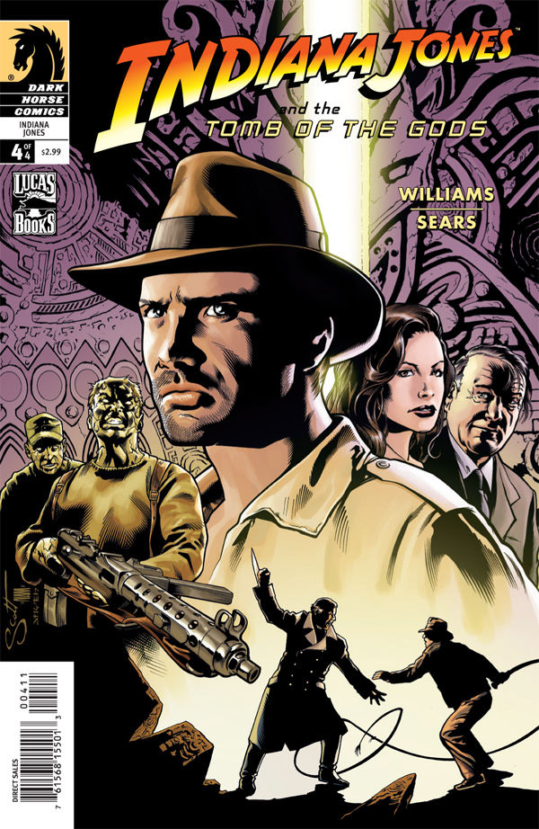 Cover for Indiana Jones and the Tomb of the Gods #4 (15-504)