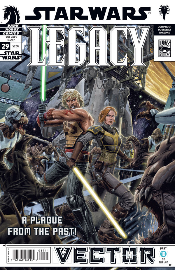 Cover for Star Wars: Legacy #29--Vector part 10 (15-532)