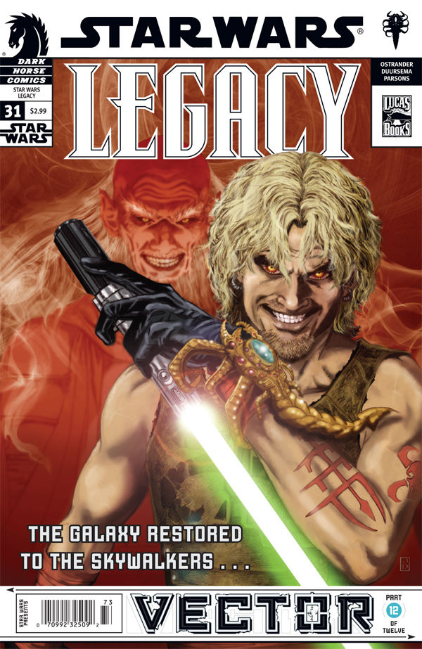 Cover for Star Wars: Legacy #31--Vector part 12 (15-534)