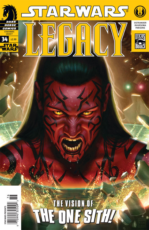Cover for Star Wars: Legacy #34--Storms part 1 (15-537)