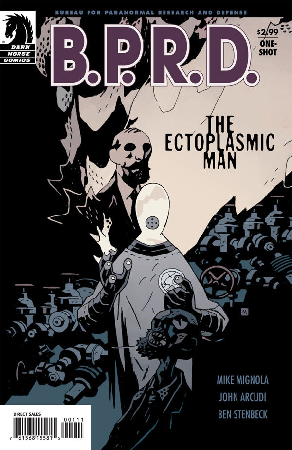 Cover for B.P.R.D.: The Ectoplasmic Man (one-shot) (15-581)