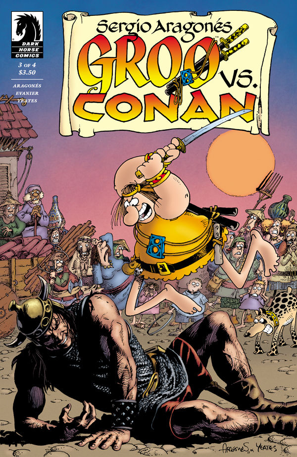 Cover for Groo vs. Conan #3 (15-634)