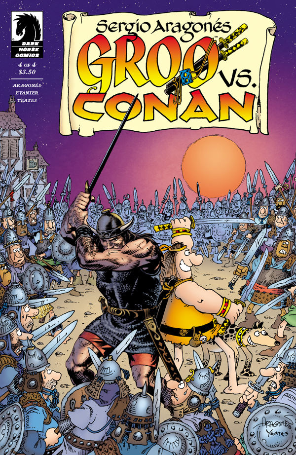 Cover for Groo vs. Conan #4 (15-635)