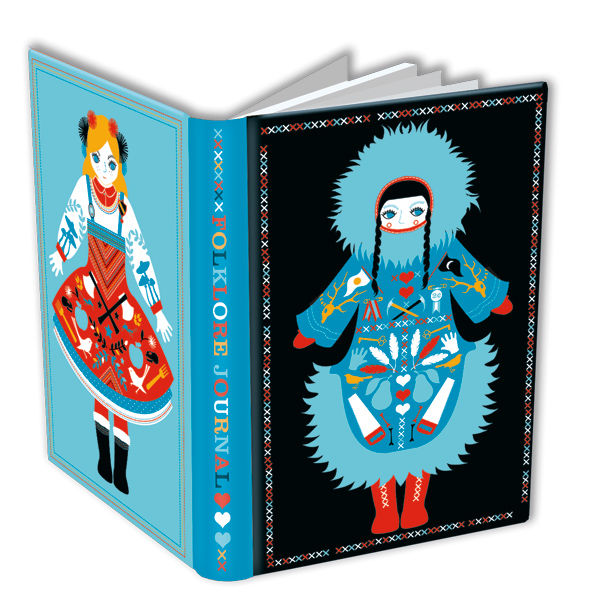 Cover for Beci Orpin “Folklore” Journal (15-640)