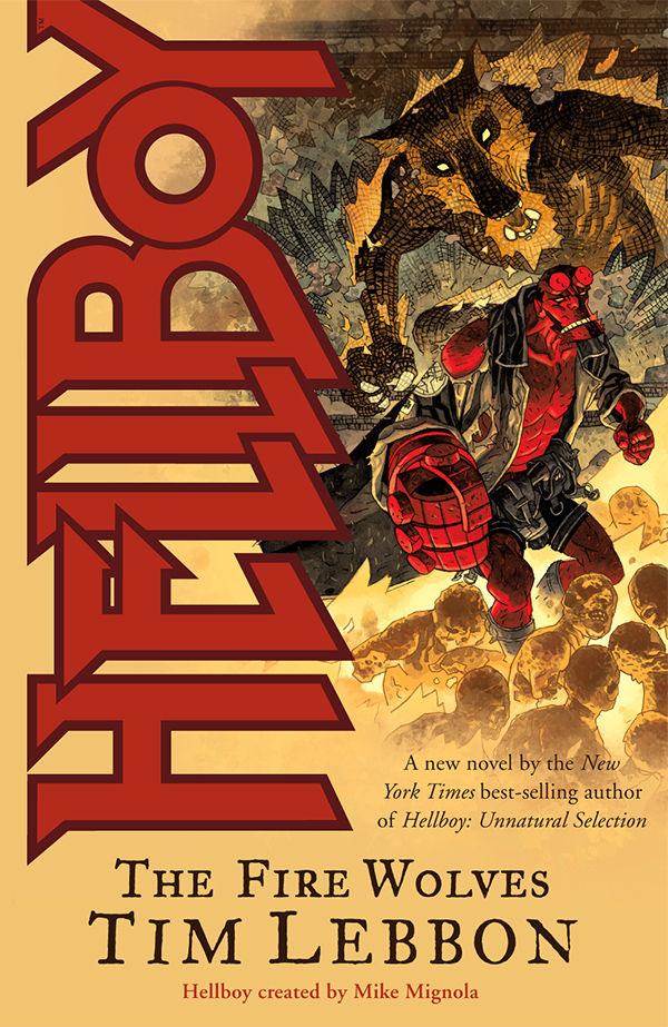 Cover for Hellboy: The Fire Wolves (Novel) (15-648)